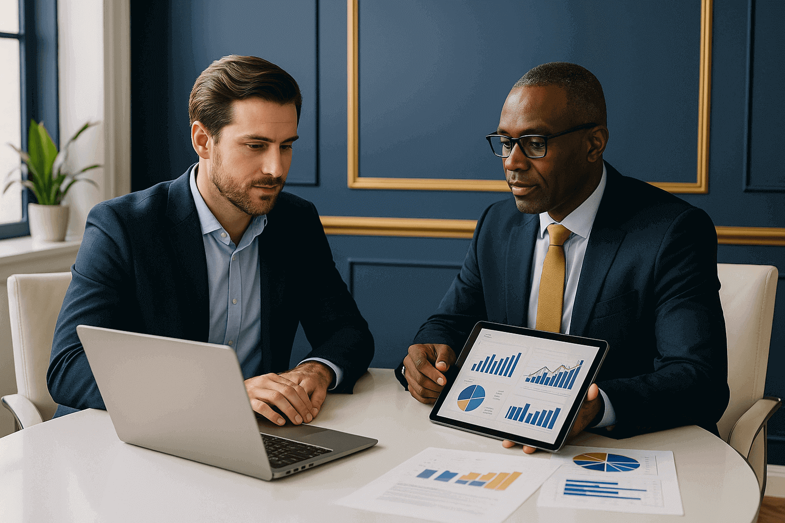 EINBA advisors guiding a founder on investment strategy